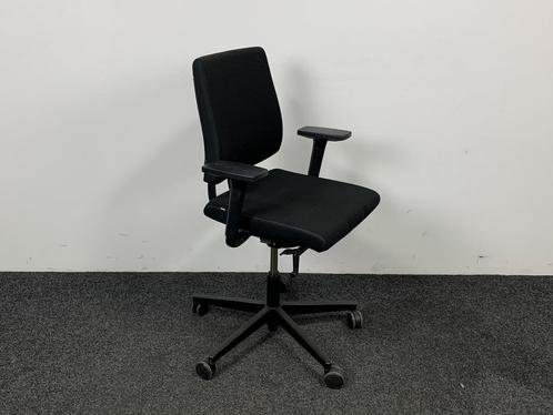 Sedus Bureaustoel Zwart Gestoffeerd Zwart Voetkruis, Huis en Inrichting, Bureaustoelen, Bureaustoel, Zwart, Gebruikt, Ergonomisch