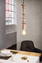 EGLO Vintage Avoltri - Hanglamp - 1 Lichts - Eiken Tweede, Huis en Inrichting, Verzenden, Nieuw