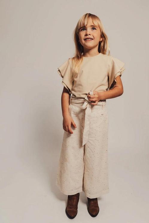 Embroiderly culotte wide leg white Madden  Baje Studio Maat, Kinderen en Baby's, Kinderkleding | Maat 134, Meisje, Nieuw, Broek