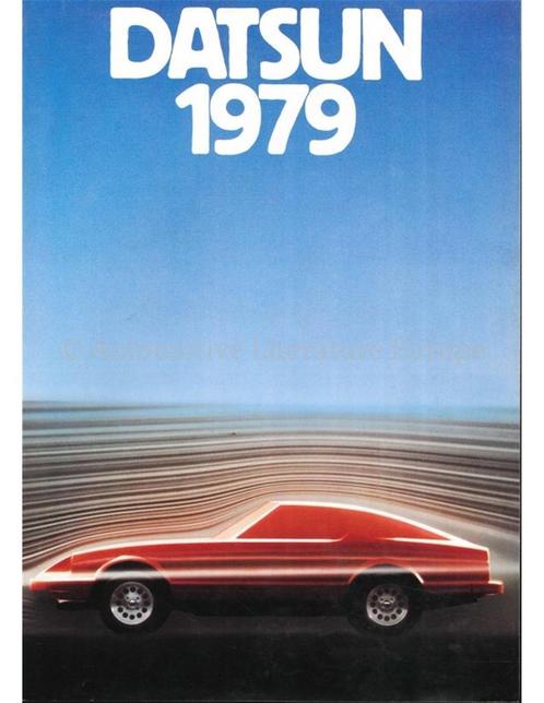 1979 DATSUN PROGRAMMA BROCHURE DUITS, Boeken, Auto's | Folders en Tijdschriften, Nissan