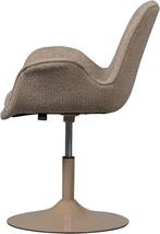 WOOOD Marten Eetkamerstoel in hoogte verstelbaar - Geweven, Huis en Inrichting, Verzenden, Nieuw