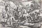 Antonio Tempesta (1555-1630) - Caccia al leone, Antiek en Kunst, Antiek | Overige Antiek