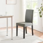 Eetkamerstoel set van 6 Hamburg eetkamerstoelen lichtgrijs e, Huis en Inrichting, Verzenden, Nieuw