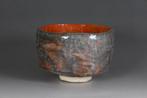 Kintsugi gerepareerde rode theekom - Keramiek - Choraku