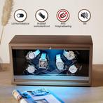 Watchwinder - Horloge doos - Horloge winder - Bruin - Olvy, Verzenden, Zo goed als nieuw