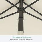 2dekans | LifeGoods Parasol - Incl. Hoes - 30° Kantelbaar -, Tuin en Terras, Parasols, Ophalen of Verzenden, Zo goed als nieuw