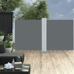 vidaXL Windscherm uittrekbaar 120x600 cm antraciet, Tuin en Terras, Zonneschermen, Verzenden, Nieuw