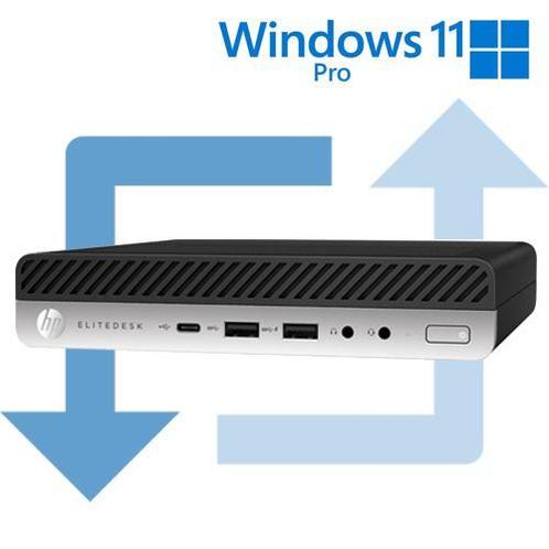 HP EliteDesk 800 G4 Mini Ci5 8500T | 256GB SSD | 16GB | W11, Computers en Software, Desktop Pc's, 3 tot 4 Ghz, SSD, Zo goed als nieuw