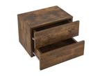 Veiling - Zwevend Nachtkastje - 40 x 29 x 30 cm - Houtkleur, Huis en Inrichting, Nieuw