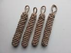 Maritieme objecten (4) - sisal- Fenders, hand geknoopt, Antiek en Kunst