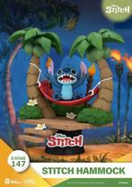 Lilo & Stitch D-Stage PVC Diorama Stitch Hammock 13 cm, Ophalen of Verzenden, Nieuw