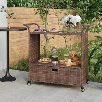 Serveerwagen | OP = OP | 100cm | Bruine Buitenkeuken Kar beschikbaar voor biedingen