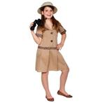 Safari kostuum meisje, Nieuw, Feestartikel, Verzenden