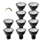 Voordeelpak 10 stuks LED Spot 3W Zwart GU10 Dimbaar, Huis en Inrichting, Lampen | Losse lampen, Ophalen of Verzenden, Nieuw