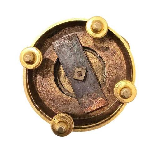 Kaarsenhouder (2) - Verguld brons - Paar bronzen kandelaars, Antiek en Kunst, Antiek | Overige Antiek
