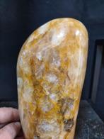 XXL Golden healer, Quartz/Limonite sculpture - HQ - Hoogte: