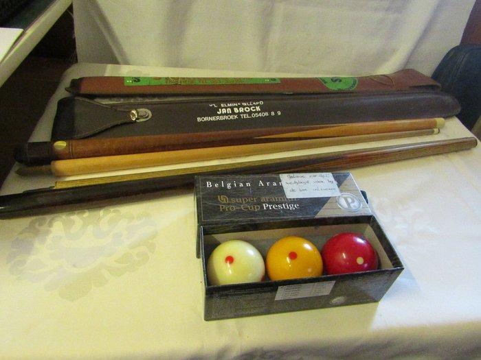Biljart keus en biljartballen - 1995, Verzamelen, Overige Verzamelen