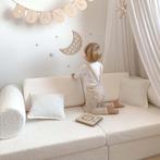 Witte Montessori speelbank van zachte teddystof, Kinderen en Baby's, Kinderkamer | Inrichting en Decoratie, Ophalen of Verzenden