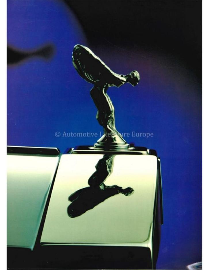 1986 ROLLS ROYCE PROGRAMMA BROCHURE ENGELS, Boeken, Auto's | Folders en Tijdschriften