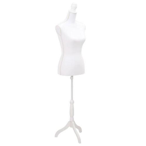 Etalagepop Torso Vrouw Wit - Verstelbaar | retourdeal | 4..., Hobby en Vrije tijd, Naaien en Fournituren, Nieuw, Paspop, Ophalen of Verzenden
