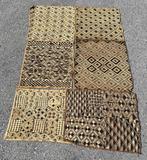 Nr. 15 6 stuks Kassai Raffia Matten - Vloerkleed - 60 cm -, Antiek en Kunst
