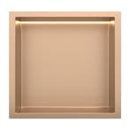 Copper RVS Inbouwnis 30x30x10cm met LED verlichting, Verzenden, Nieuw