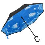 vidaXL Paraplu C-handgreep 108 cm zwart, Verzenden, Nieuw