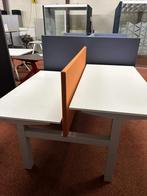 Slinger verstelbaar duo bureau | Aluminium of antraciet, Verzenden, Nieuw in verpakking