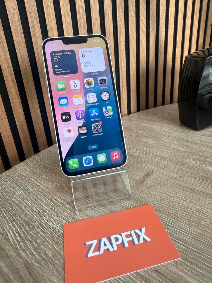 Apple iPhone 13 | 128GB | Wit | Refurbished, Telecommunicatie, Mobiele telefoons | Apple iPhone, Zonder abonnement, 128 GB, iPhone 13