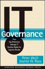 IT Governance 9781591392538 Peter Weill, Verzenden, Zo goed als nieuw, Peter Weill