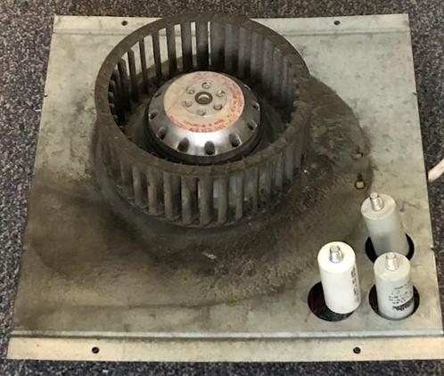 Gereviseerde ruilmotorplaat Stork CME 16/2-3-12. R4E160, Doe-het-zelf en Verbouw, Ventilatie en Afzuiging, Ophalen of Verzenden