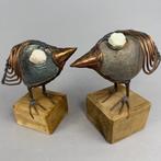 Jacek Drzymaa ( XX- XXI) - sculptuur, NO RESERVE- 2 birds -, Antiek en Kunst