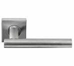 Deurklink Rowena op geveerd rozet mat rvs, Verzenden, Nieuw