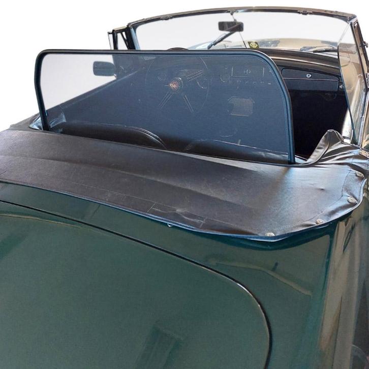 MG MG B (1962-1980) Cabrio windscherm Zwart windscherm op, Auto diversen, Overige Auto diversen, Ophalen of Verzenden