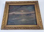 Constant Permeke (1886-1952) - Avondzicht op zee met, Antiek en Kunst, Kunst | Schilderijen | Klassiek