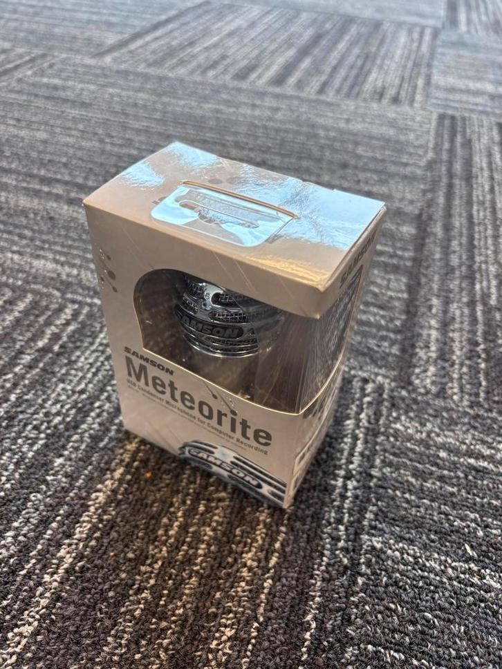 Samson Meteorite - USB-microfoon voor spraak en video Nieuw, Muziek en Instrumenten, Microfoons, Overige typen, Nieuw, Ophalen of Verzenden