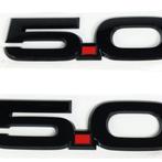 Ford Racing 15-17 Ford Mustang 5.0L Fender Emblem Black, Ophalen of Verzenden