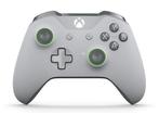 Xbox One S Controller - Grijs / Groen - Microsoft, Ophalen of Verzenden, Zo goed als nieuw
