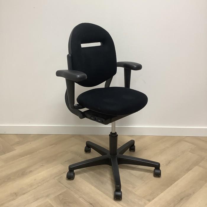 Ahrend 220 bureaustoel, zwart - Gratis Bezorging, Huis en Inrichting, Bureaustoelen, Bureaustoel, Zwart, Gebruikt, Ergonomisch