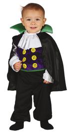 Vampier Halloween Kostuum Baby Zwart, Verzenden, Nieuw