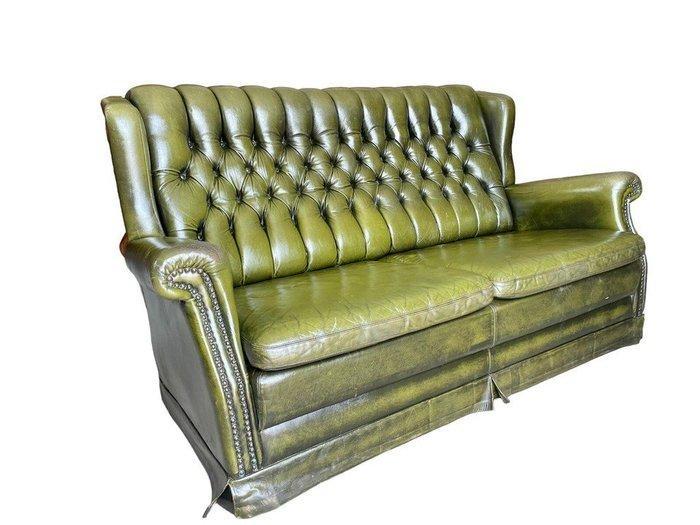 Sofa - Leder, Antiek en Kunst, Curiosa en Brocante