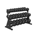 Tunturi Platinum Hex Rubber Dumbbell, 2,5, Verzenden, Nieuw, Dumbbell