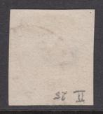 Nederland 1852 - Koning Willem III, plaat II met geribd, Postzegels en Munten, Postzegels | Nederland, Gestempeld
