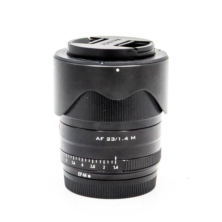 Viltrox 23mm f/1.4 STM ED IF voor Canon EOS EF-M (occ_6043), Audio, Tv en Foto, Fotografie | Lenzen en Objectieven, Gebruikt, Zoom