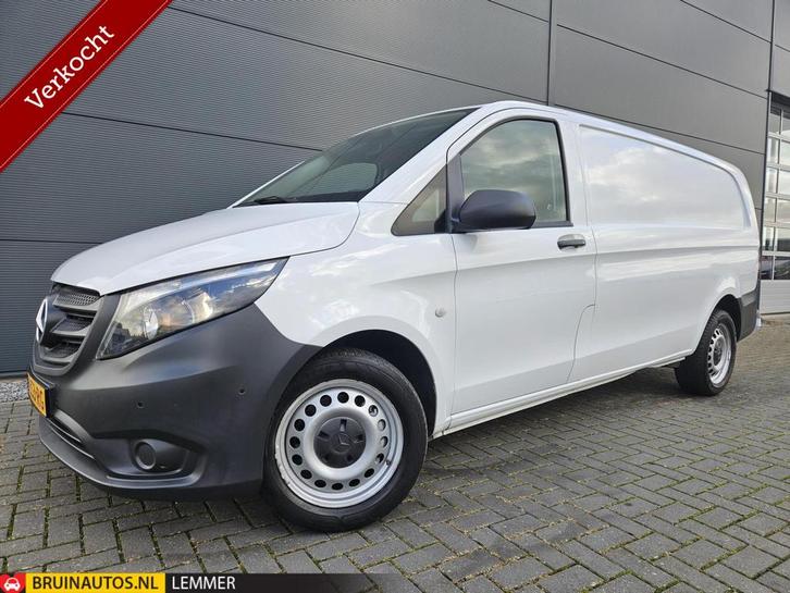 Zakelijke Lease |  Mercedes-Benz Vito Bestel 114 CDI Extra L, Auto's, Bestelauto's, Lease, Automaat, Wit, Financial lease, Diesel