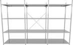 Voordeelrij G3 legbordstelling - B1000 x D800 mm - Breedte, Zakelijke goederen, Kantoor en Winkelinrichting | Magazijn, Stelling en Opslag