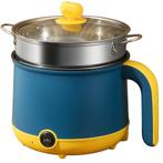 Noodle pan / Elektrische pan - Koken - Tafelen - Blauw, Huis en Inrichting, Keuken | Potten en Pannen, Kookpan of Snelkookpan