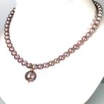 Ketting met hanger - 18 karaat Geel goud Parel - Fwp, Sieraden, Tassen en Uiterlijk, Antieke sieraden