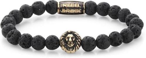 Rebel & Rose Armband - Natuursteen - 19 cm, Sieraden, Tassen en Uiterlijk, Armbanden, Verzenden