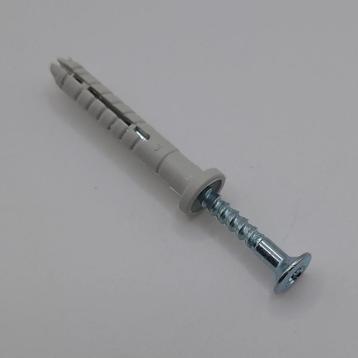 Slagpluggen Nylon cilinderkraag 5×25 verzinkt (50st) beschikbaar voor biedingen